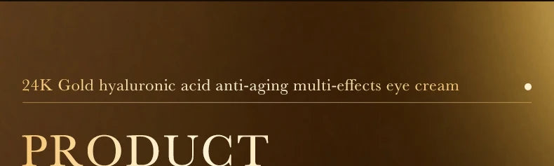 Gold Hyaluronic acid